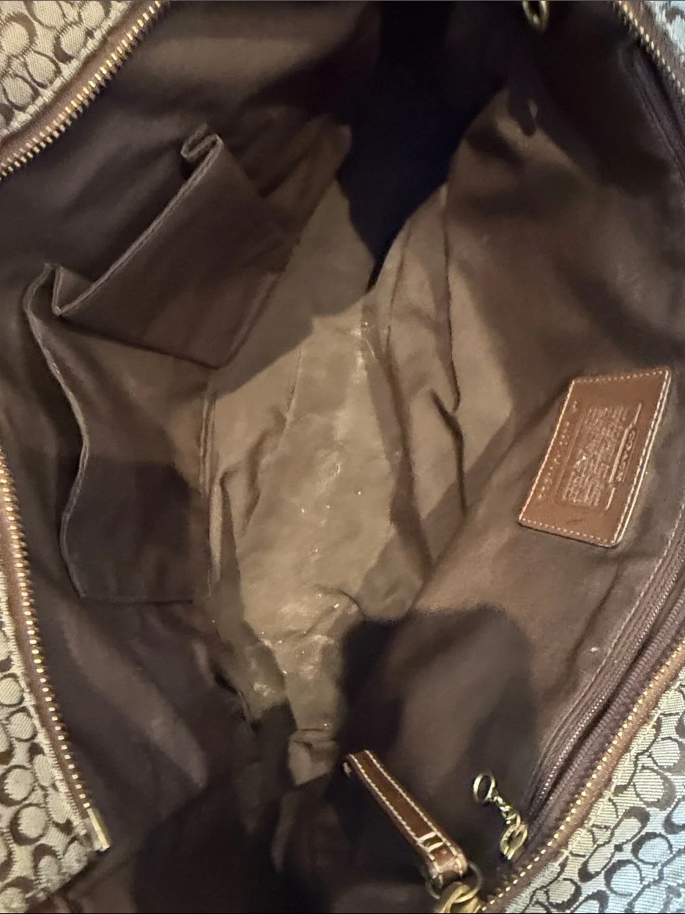 Coach vintage signature